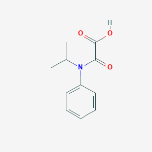 molecular formula C11H13NO3 B165035 N-异丙基-N-苯基草酰胺酸 CAS No. 70628-36-3