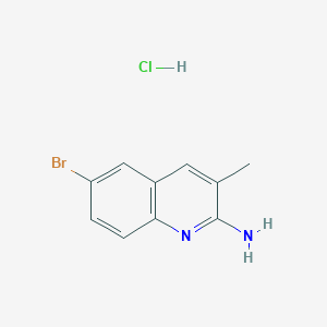2-Amino-6-bromo-3-methylquinoline hydrochloride