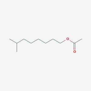 molecular formula C11H22O2 B165036 Isononyl acetate CAS No. 135835-72-2