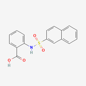 2-(naphthalen-2-ylsulfonylamino)benzoic Acid