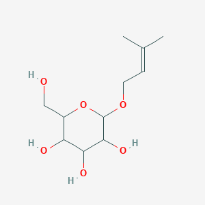 molecular formula C11H20O6 B1650428 Prenyl glucoside CAS No. 117861-55-9