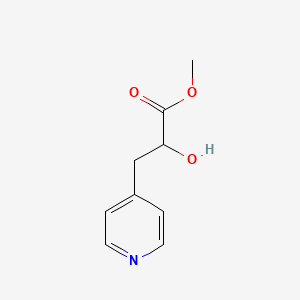 Methyl 2-hydroxy-3-(pyridin-4-yl)propanoate