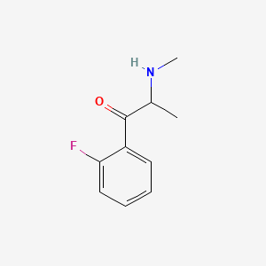 molecular formula C10H12FNO B1650591 2-Fluoromethcathinone CAS No. 1186137-35-8