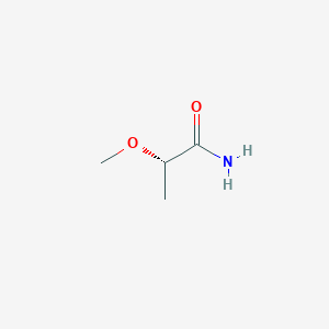 molecular formula C4H9NO2 B016506 (S)-(-)-2-甲氧基丙酰胺 CAS No. 336111-20-7