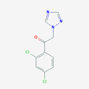 B165068 1-(2,4-Dichlorophenyl)-2-(1h-1,2,4-triazol-1-yl)ethanone CAS No. 58905-16-1