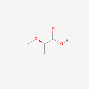 molecular formula C4H8O3 B016507 (S)-2-methoxypropanoic acid CAS No. 23953-00-6
