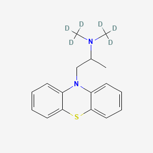 molecular formula C17H20N2S B1650717 1-phenothiazin-10-yl-N,N-bis(trideuteriomethyl)propan-2-amine CAS No. 1190043-26-5