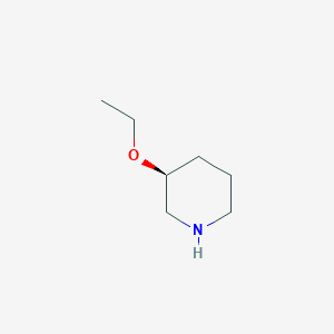 molecular formula C7H15NO B1650723 (3S)-3-ethoxypiperidine CAS No. 1190737-22-4