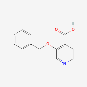 molecular formula C13H11NO3 B1650726 3-(Benzyloxy)pyridine-4-carboxylic acid CAS No. 1192021-99-0