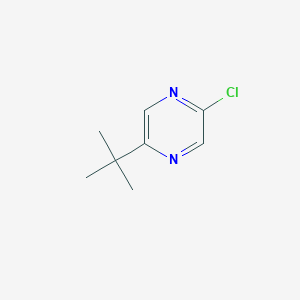 molecular formula C8H11ClN2 B1650746 2-Tert-butyl-5-chloropyrazine CAS No. 1196155-92-6