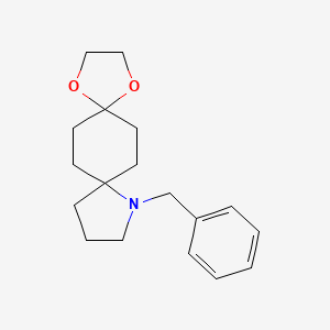 9-Benzyl-1,4-dioxa-9-aza-dispiro[4.2.4.2]tetradecane
