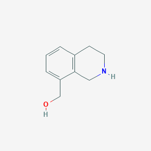 molecular formula C10H13NO B1650798 8-Isoquinolinemethanol, 1,2,3,4-tetrahydro- CAS No. 1204765-85-4