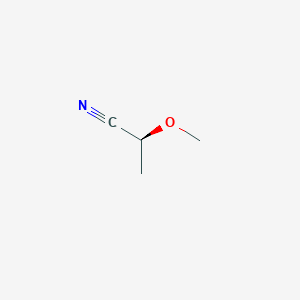 molecular formula C4H7NO B016508 (2S)-2-甲氧基丙腈 CAS No. 64531-49-3