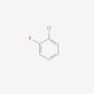 molecular formula C6H4ClF B165100 1-氯-2-氟苯 CAS No. 348-51-6