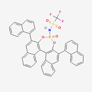 N-[(11bR)-2,6-Di-1-naphthalenyl-4-oxidodinaphtho[2,1-d:1',2'-f][1,3,2]dioxaphosphepin-4-yl]-1,1,1-trifluoromethanesulfonamide