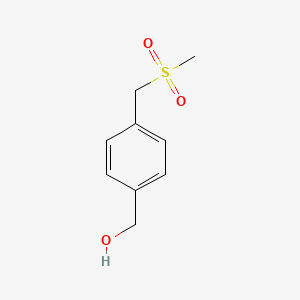 [4-(Methanesulfonylmethyl)phenyl]methanol
