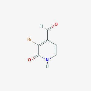 molecular formula C6H4BrNO2 B1651099 3-Bromo-2-hydroxyisonicotinaldehyde CAS No. 1227573-15-0