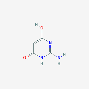 molecular formula C4H5N3O2 B016511 2-Amino-4,6-dihydroxypyrimidine CAS No. 56-09-7
