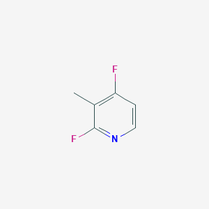 molecular formula C6H5F2N B1651100 2,4-Difluoro-3-methylpyridine CAS No. 1227574-48-2