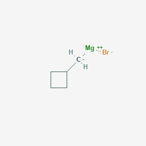 molecular formula C5H9BrMg B1651122 Magnesium, bromo(cyclobutylmethyl)- CAS No. 123245-94-3