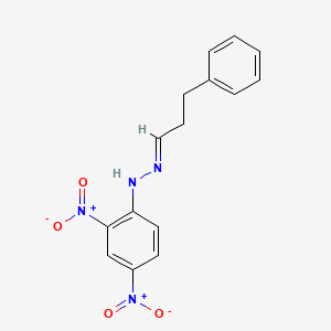 1-(2,4-Dinitrophenyl)-2-(3-phenylpropylidene)hydrazine