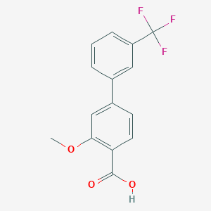 2-Methoxy-4-(3-trifluoromethylphenyl)benzoic acid