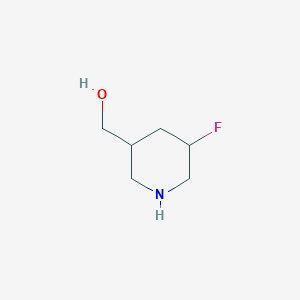 molecular formula C6H12FNO B1651189 (5-Fluoropiperidin-3-YL)methanol CAS No. 1241725-66-5
