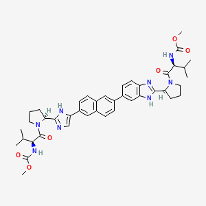 molecular formula C42H50N8O6 B1651190 Ravidasvir CAS No. 1242087-93-9