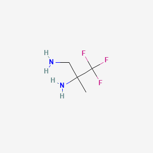 3,3,3-Trifluoro-2-methylpropane-1,2-diamine