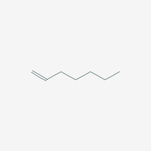 molecular formula C7H14 B165124 1-庚烯 CAS No. 25339-56-4