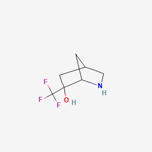 6-(Trifluoromethyl)-2-azabicyclo[2.2.1]heptan-6-ol