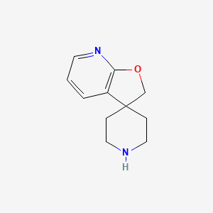 Spiro[furo[2,3-b]pyridine-3(2H),4'-piperidine]