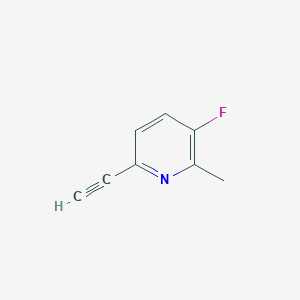 6-Ethynyl-3-fluoro-2-methylpyridine