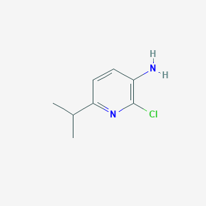 molecular formula C8H11ClN2 B1651351 2-Chloro-6-isopropylpyridin-3-amine CAS No. 1260666-48-5