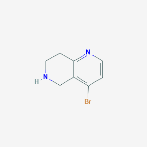 4-Bromo-5,6,7,8-tetrahydro-1,6-naphthyridine