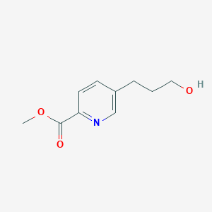 Methyl 5-(3-hydroxypropyl)pyridine-2-carboxylate