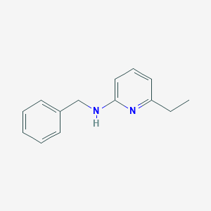 molecular formula C14H16N2 B1651393 N-Benzyl-6-ethylpyridin-2-amine CAS No. 1260859-37-7