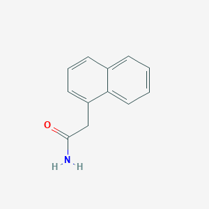 molecular formula C12H11NO B165140 1-萘乙酰胺 CAS No. 86-86-2