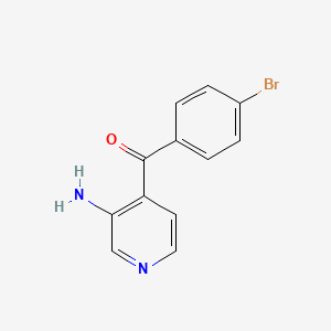 (3-Aminopyridin-4-yl)-(4-bromophenyl)methanone