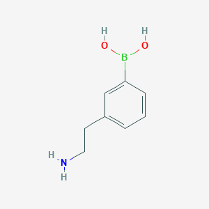 [3-(2-Aminoethyl)phenyl]boronic acid