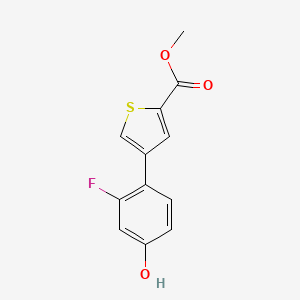 Methyl 4-(2-fluoro-4-hydroxyphenyl)thiophene-2-carboxylate