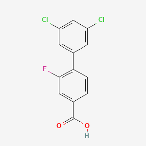 4-(3,5-Dichlorophenyl)-3-fluorobenzoic acid