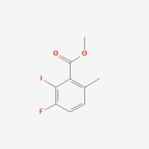 molecular formula C9H8FIO2 B1651438 Methyl 3-fluoro-2-iodo-6-methylbenzoate CAS No. 1262417-97-9