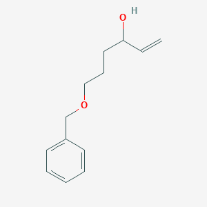 1-Hexen-3-ol, 6-(phenylmethoxy)-
