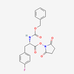 N-alpha-Benzyloxycarbonyl-4-fluoro-L-phenylalanine succinimidyl ester