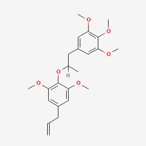 molecular formula C23H30O6 B1651454 Virolongin B CAS No. 126456-04-0