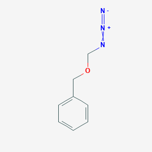 molecular formula C8H9N3O B1651544 Benzene, (azidomethoxymethyl)- CAS No. 127700-29-2