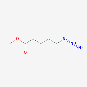 molecular formula C6H11N3O2 B1651546 Methyl 5-azidopentanoate CAS No. 127811-93-2