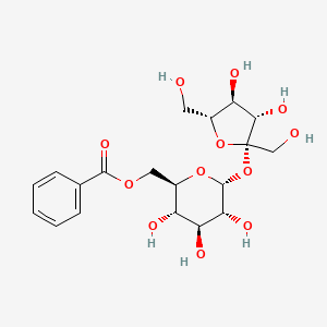 molecular formula C19H26O12 B1651555 Sucrose 6-benzoate CAS No. 127924-16-7
