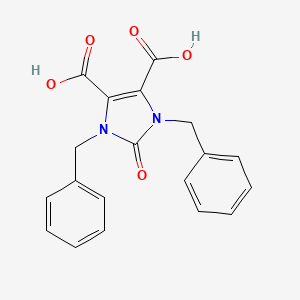molecular formula C19H16N2O5 B1651561 顺式-1,3-二苄基咪唑-2-酮-4,5-二甲酸 CAS No. 1284225-61-1